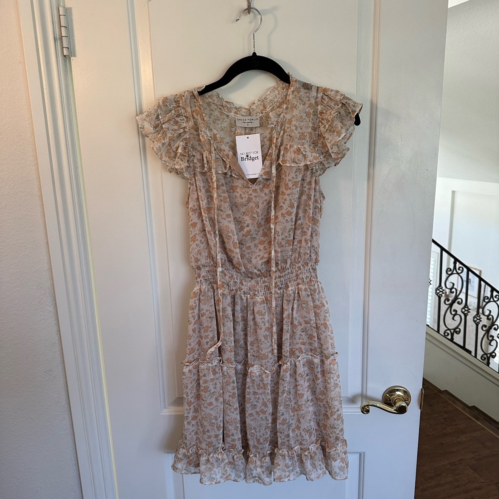Floral mini dress
